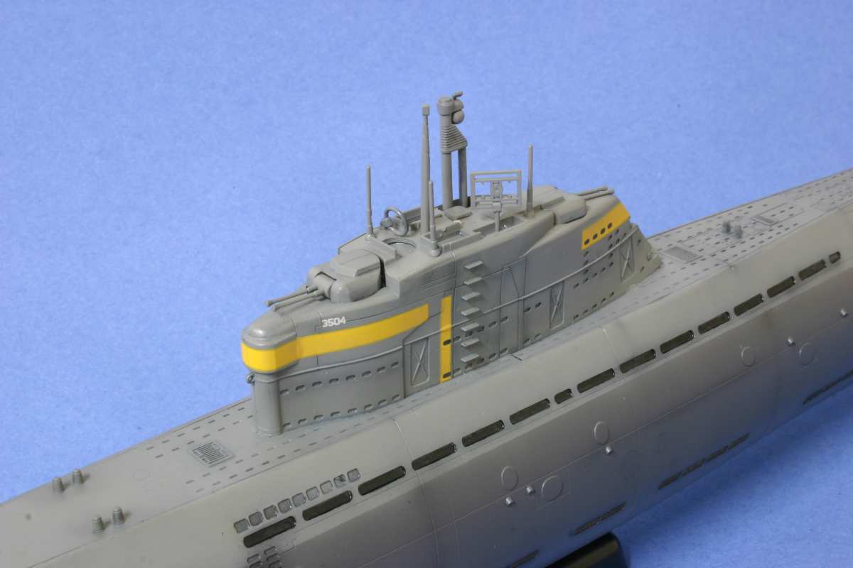 U-Boat Type XXI Elektroboat U-3504- Scale Model