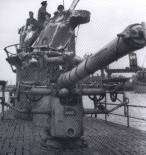 U-boat deck gun