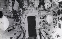 U-boat Electric engine room